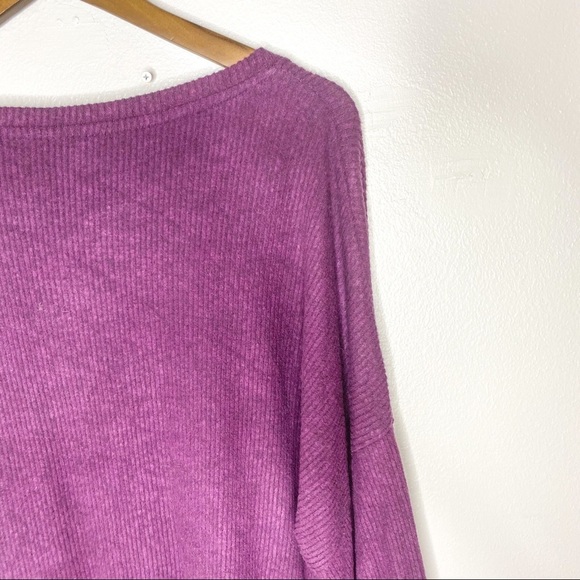 Ady P Ribbed Drawtring Hem Sweater - Picture 6 of 9